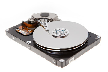 offene Festplatte HDD