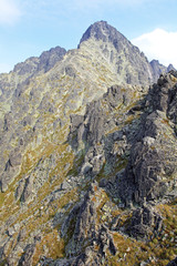 Lomnicky stit - peak in High Tatras, Slovakia