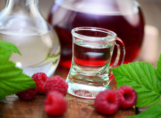 Himbeerschnaps