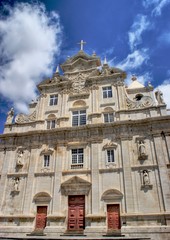 Fototapeta na wymiar Fachada da Sé Nova em Coimbra