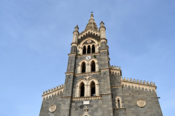 Fototapeta na wymiar Cathedral of Randazzo, Catania - Sicily