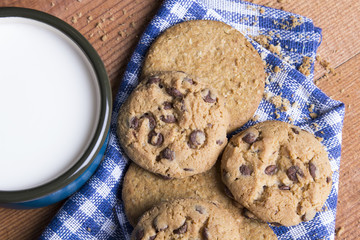 milk and cookies
