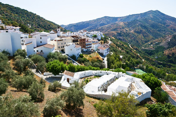 Fototapeta na wymiar Sayalonga, Malaga, Hiszpania