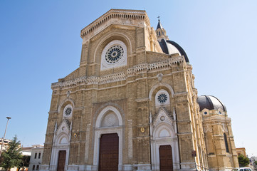 Fototapeta na wymiar Duomo Cathedral of Cerignola. Puglia. Włochy.