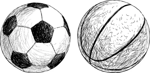 Photo sur Plexiglas Sports de balle sports balls