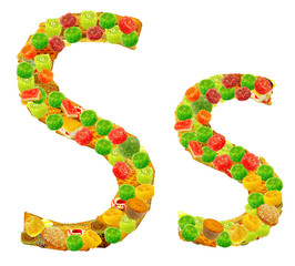 letter of the alphabet Ss