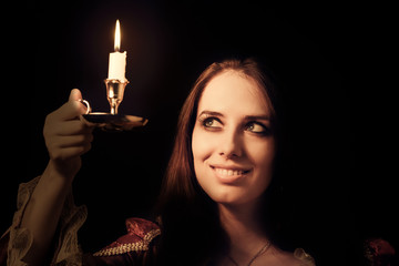 Girl with Candle