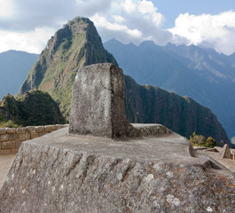 Intiwatana Stone at Machu Picchu