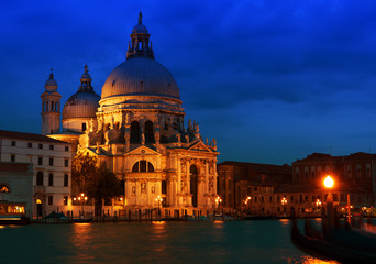 Plakat Venice at sunset