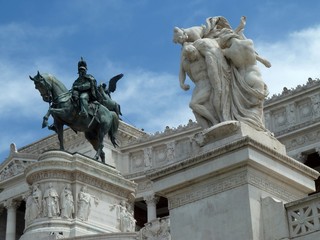 Fototapeta premium Rome - Palais Victor Emmanuel