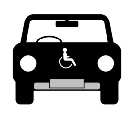 Voiture pour handicapée