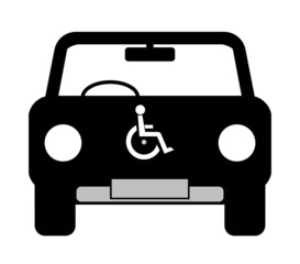 Voiture pour handicapée