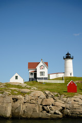 Fototapeta na wymiar Lighthouse on an Island