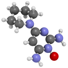 Minoxidil male pattern baldness (androgenic alopecia) drug