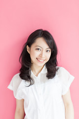 Fototapeta premium 笑顔の女性