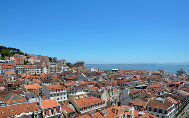 Fototapeta na wymiar Lisboa - Bairro Alto / Baixa