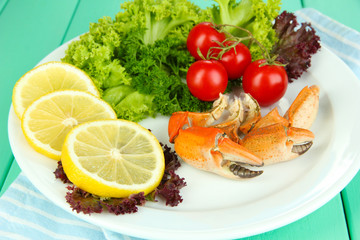 Boiled crab claws