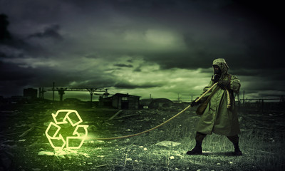 Stalker pulling rope