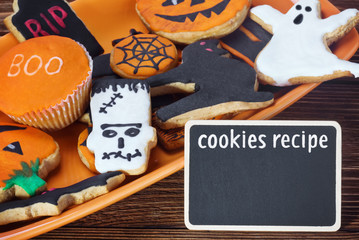 Halloween cookie recipe