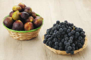 Uva e fichi