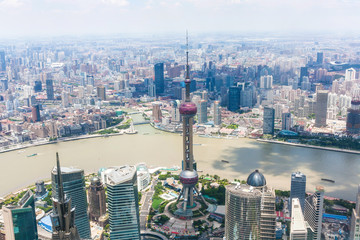 Obraz premium cityscape of shanghai