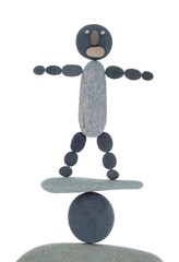 Symbol, Akrobat im Gleichgewicht