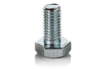 Steel bolt.