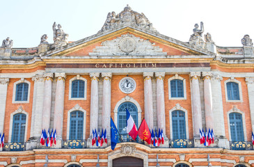 The city hall in Toulouse, France