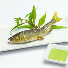 鮎の塩焼き