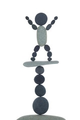 Symbol, Akrobat in Aktion