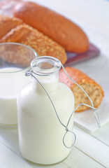 milk and bread