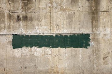 Gree Paint on Wall