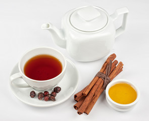 berries  tea