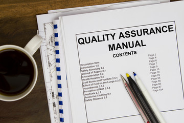 Quality assurance manual