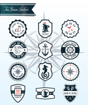 Sea Badges and Labels