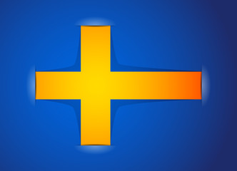 Obraz premium Sweden flag