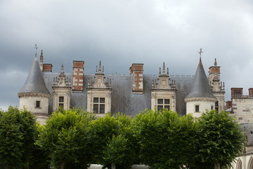 Fototapeta premium Amboise castle .Valley of the river Loire. France