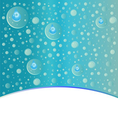 Water, bubble, background.