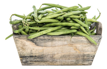 Isolated Green Beans