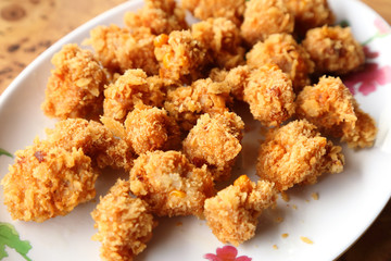 fried meat ball