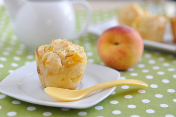 Pfirsich Muffins