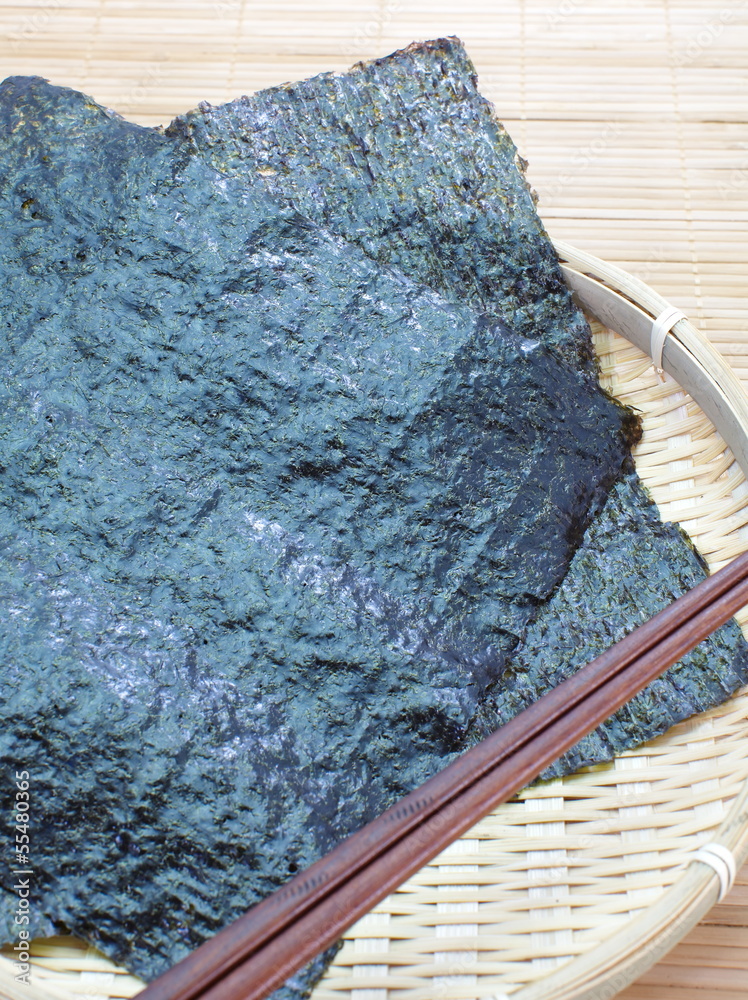 Sticker Sheet of dried nori ,dried seaweed