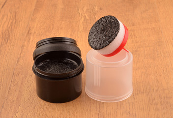 Shoe shine sponge