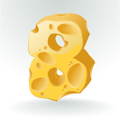 Cheese vector ABC. Figure 8.
