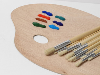 Palette of colour