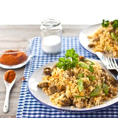 Pilaw mit Lammfleisch