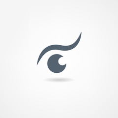 Fototapeta premium eye icon