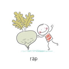 Turnip and people