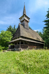 Fototapeta na wymiar Maramures, landmark - wooden church