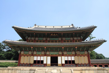 Naklejka premium Changde Palace Renzheng Hall